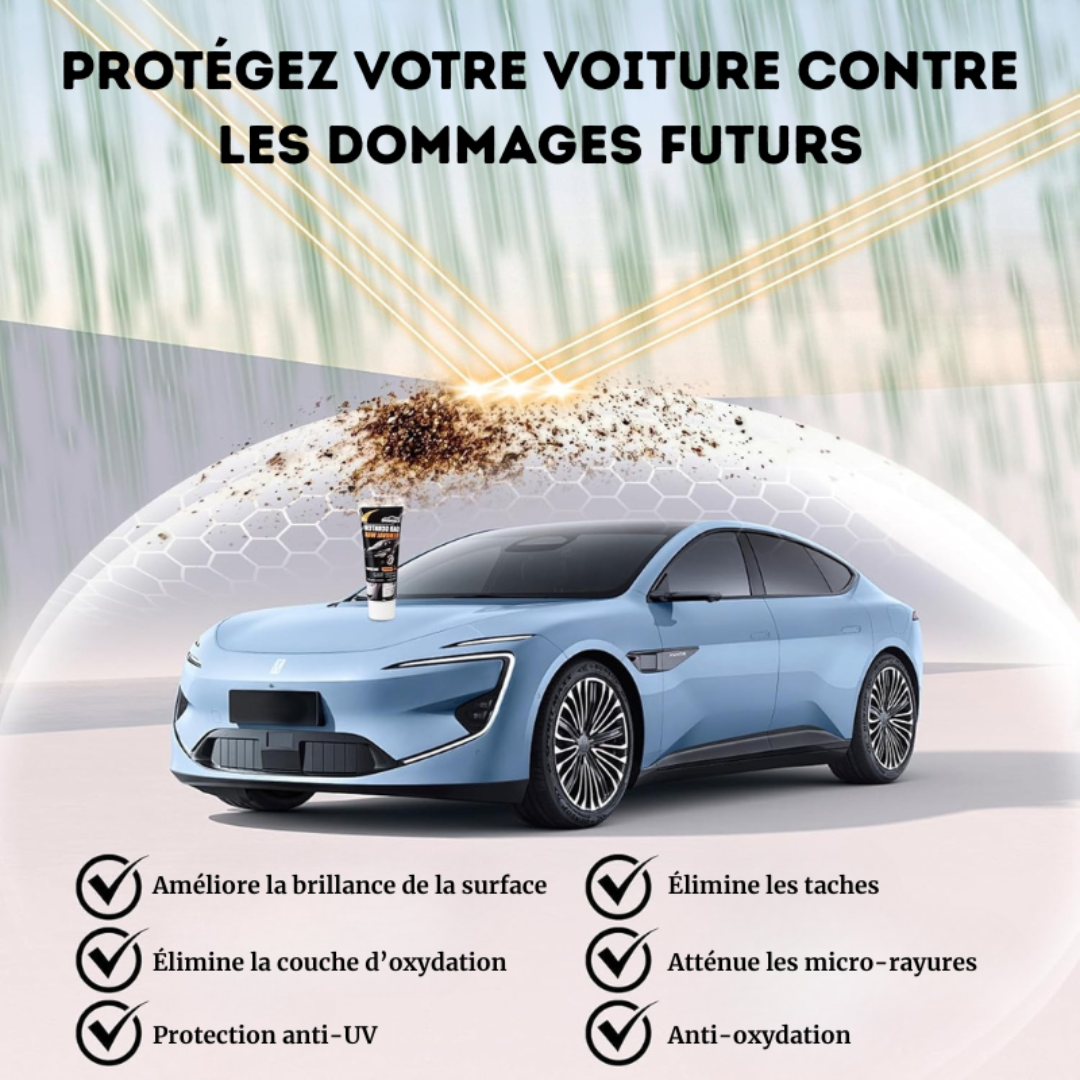 Kit de réparation de Rayures pour véhicules, pâte de réparation de Rayures pour Voiture