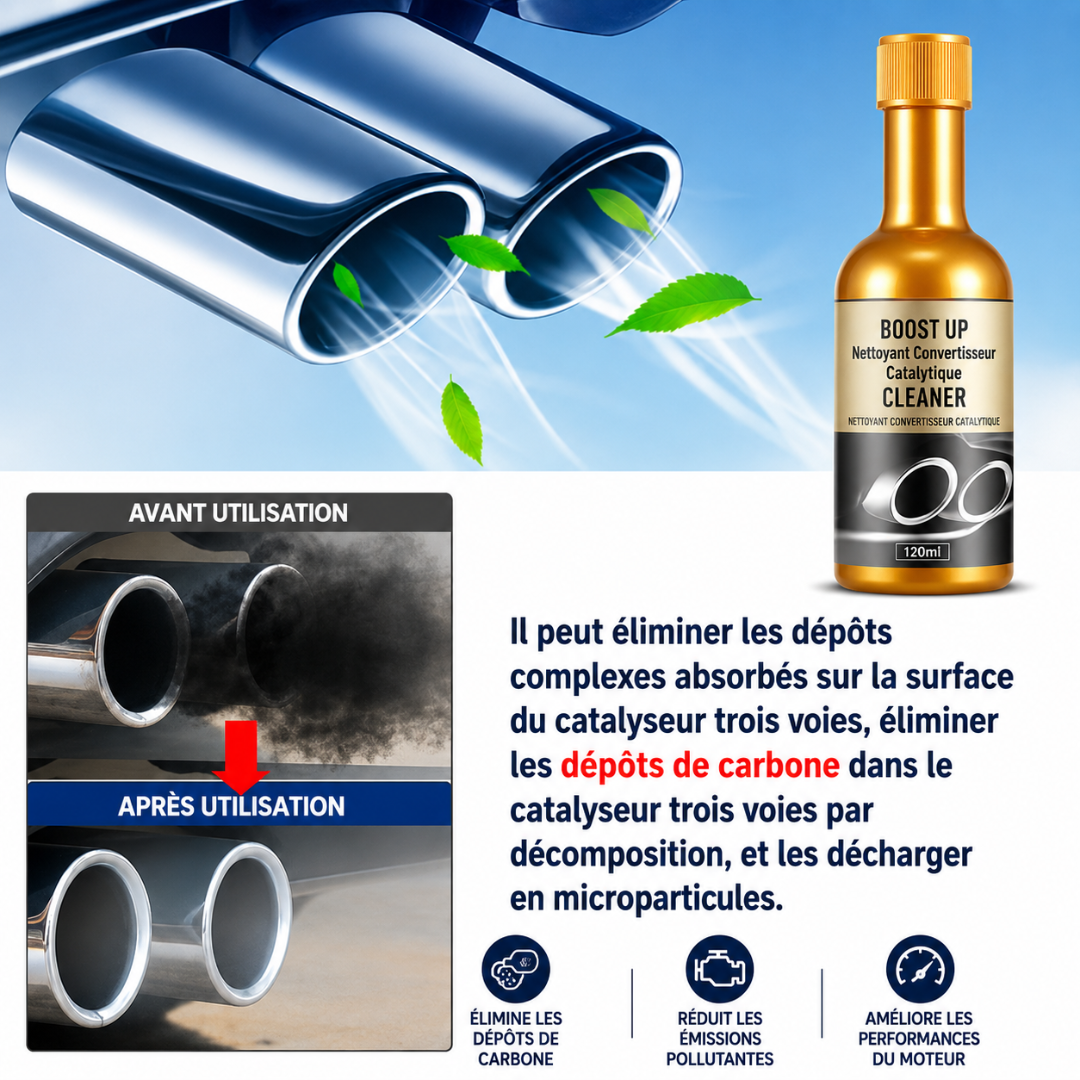 Nettoyant pour convertisseur catalytique de moteur, Agent de nettoyage pour moteur de voiture, élimination du carbone, Anti-usure CI