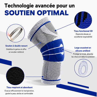 Genouillère de gonarthrose souple, Soulager la douleur Genouillères