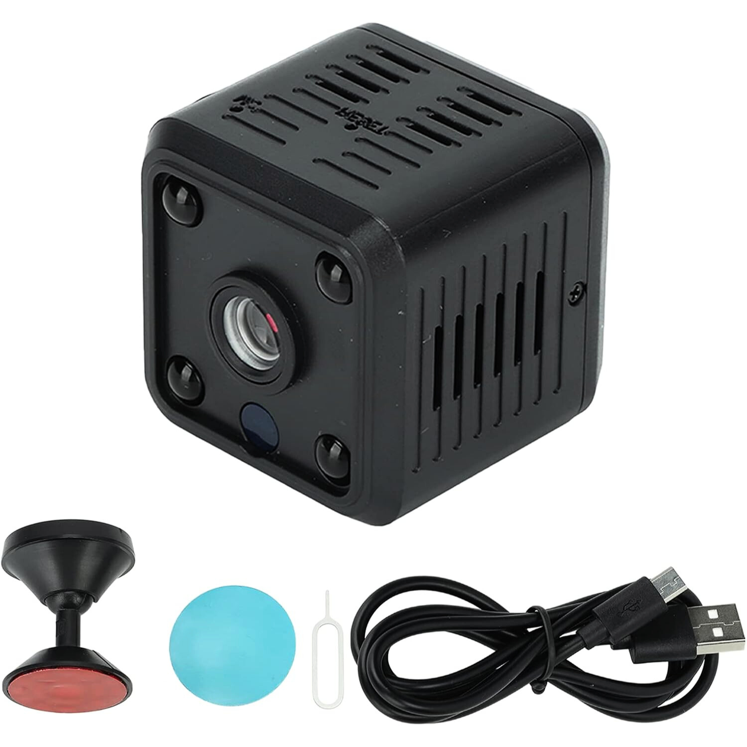 Caméra de Sécurité, Caméra IP de Surveillance Wifi sans Fil avec Vision Night Vision