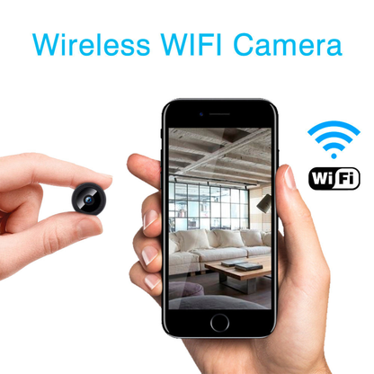 Caméra de surveillance A9 Grand angle HD 1080P sans fil WIFI Vision nocturne